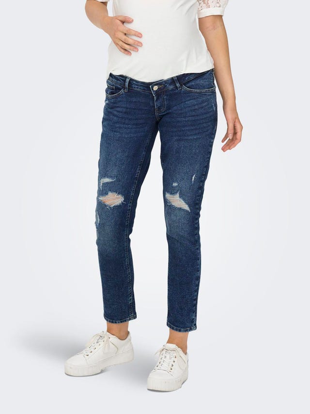 ONLY Gerade geschnitten Hohe Taille Jeans - 15265491