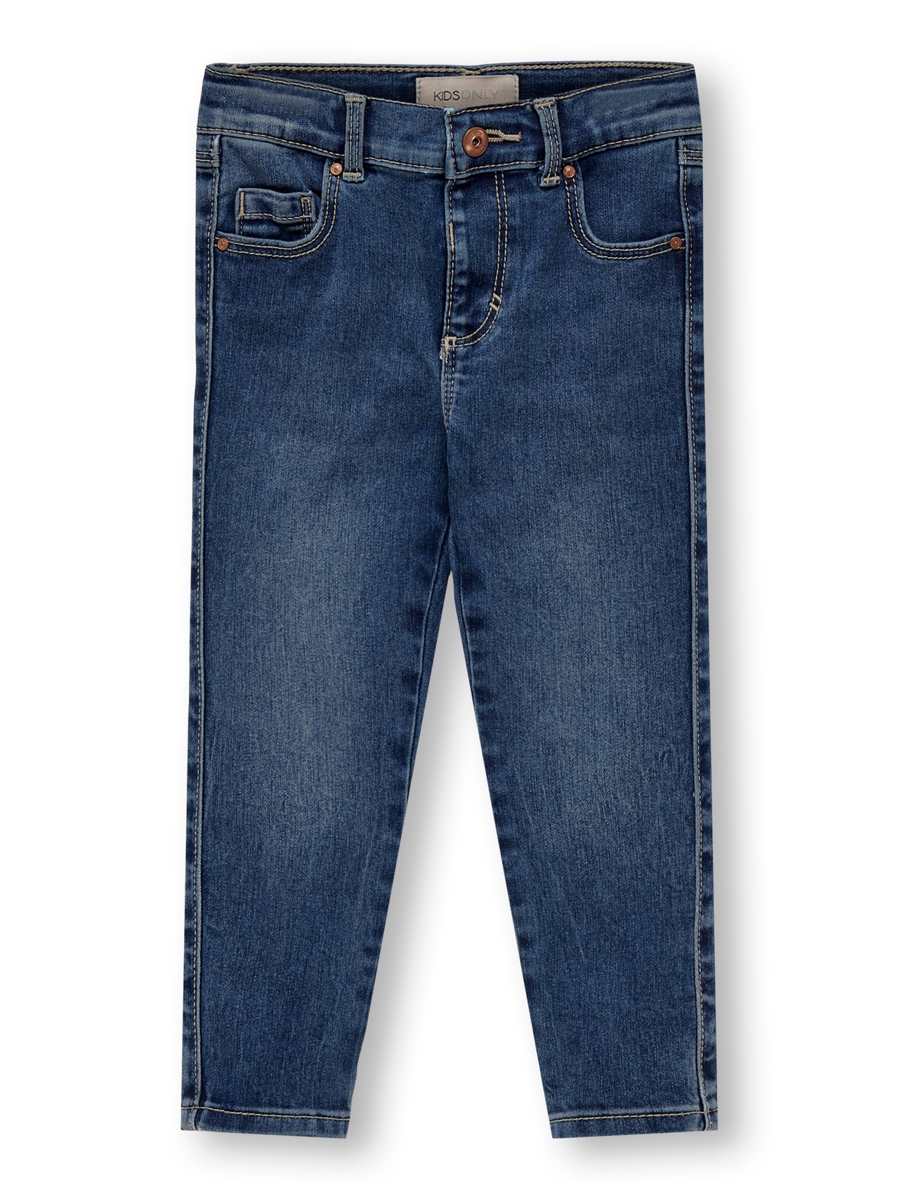 ONLY Mini KMGRoyal Skinny Fit Jeans -Medium Blue Denim - 15265504