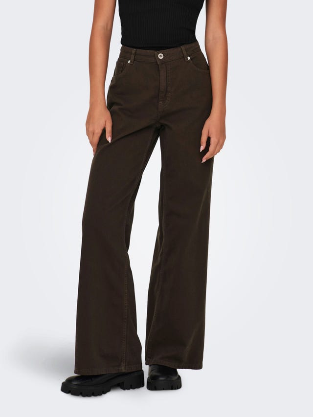 ONLY Wide low waist Trousers - 15265505