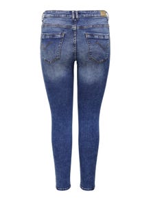 ONLY Curvy CARLaola - À taille haute Jean skinny -Light Medium Blue Denim - 15265521