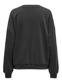 ONLY Locker geschnitten Rundhals Sweatshirt -Phantom - 15265543