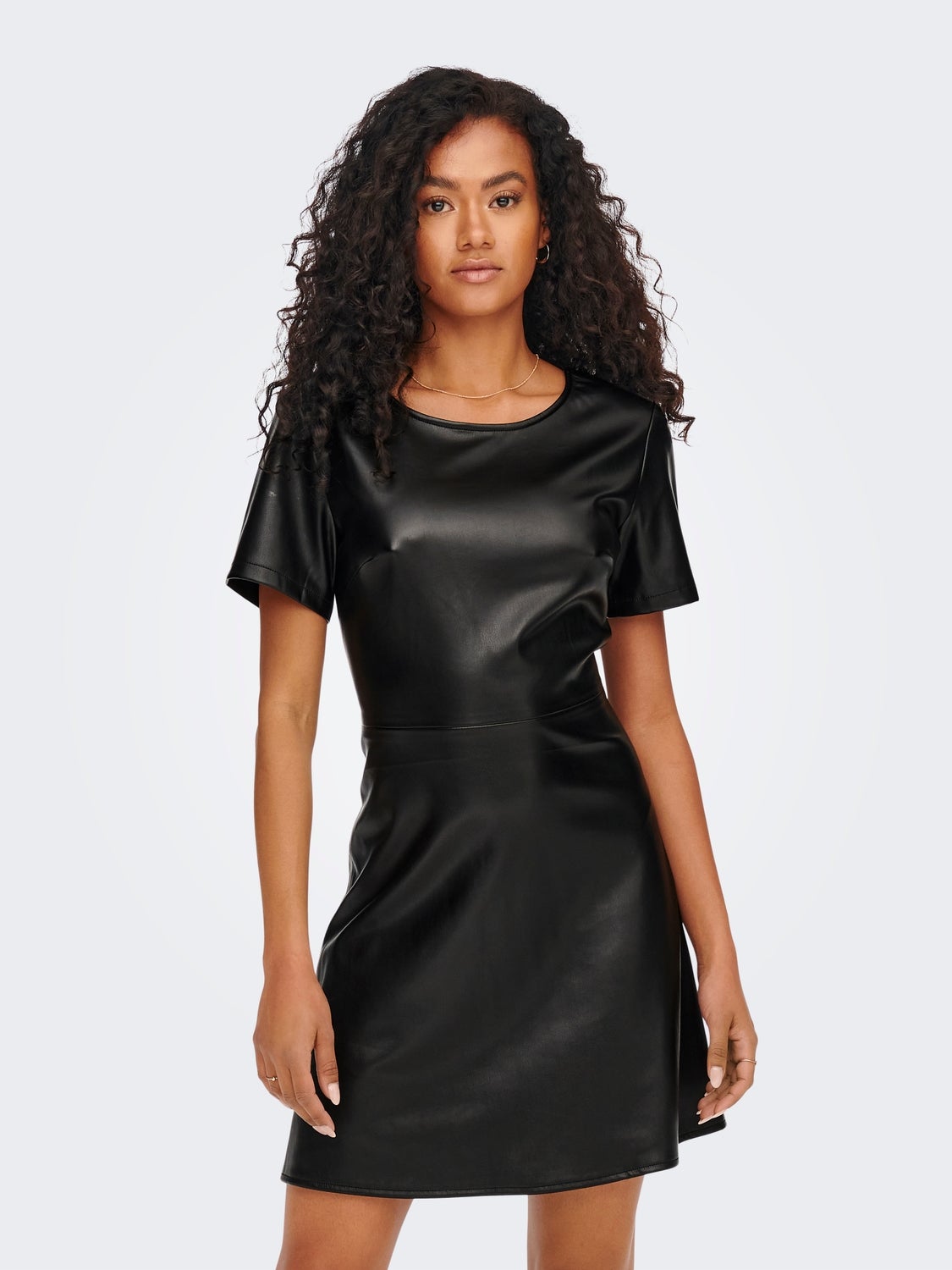 Faux leather Dress | Black | ONLY®