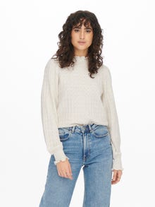 ONLY Pull-overs Col haut -Winter White - 15265738