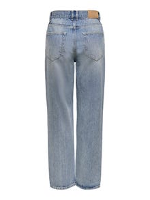 ONLY Jeans Straight Fit -Light Blue Denim - 15265784