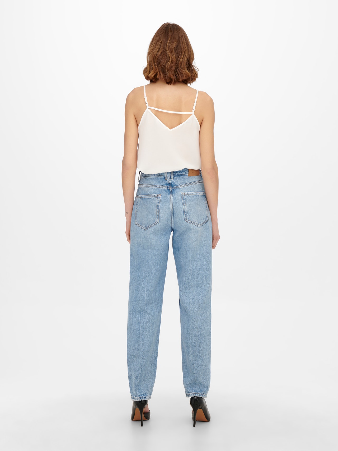 ONLY Straight Fit Jeans -Light Blue Denim - 15265784