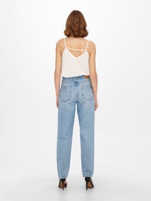 ONLY Straight Fit Jeans -Light Blue Denim - 15265784