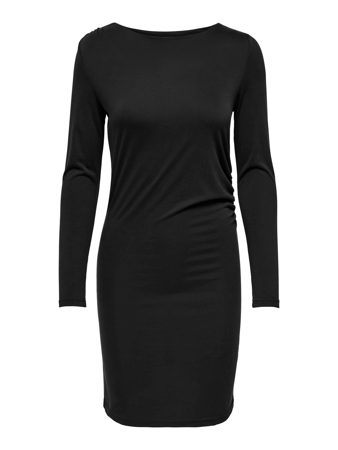 Solid colored Long Sleeved dress 
