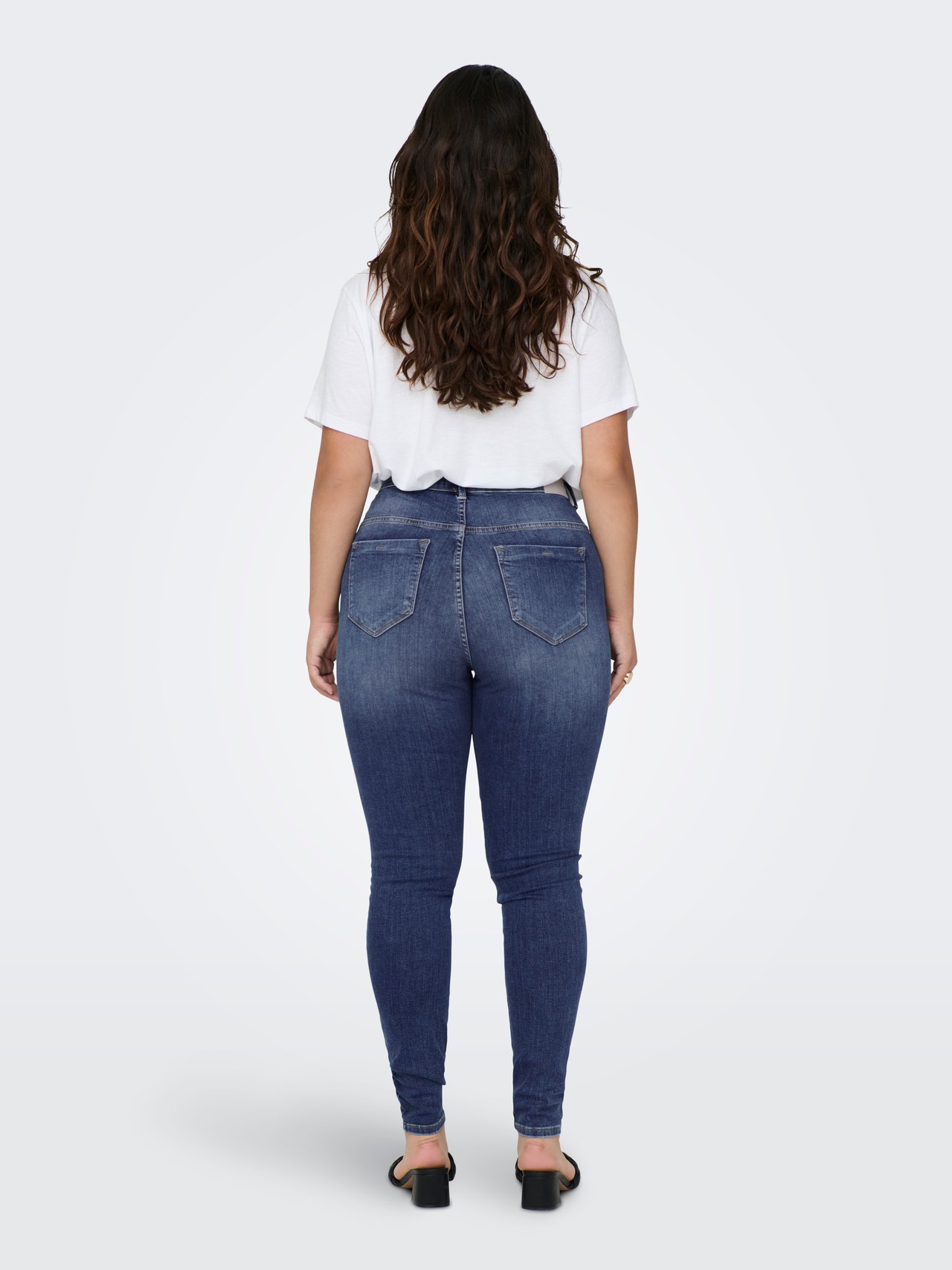20% Rabatt auf Skinny Jeans HW Carforever Fit | ONLY® Curvy