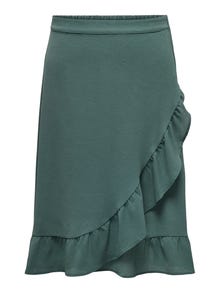 ONLY Curvy wrap Skirt -Balsam Green - 15265902