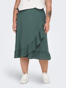 ONLY Long skirt -Balsam Green - 15265902