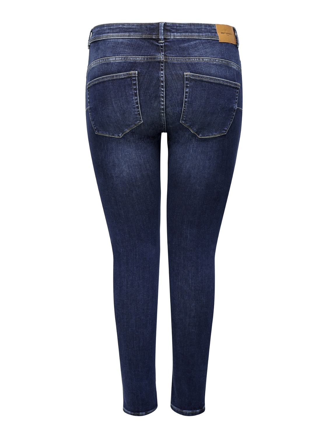 ONLY Skinny Fit Curve Jeans -Dark Blue Denim - 15265965