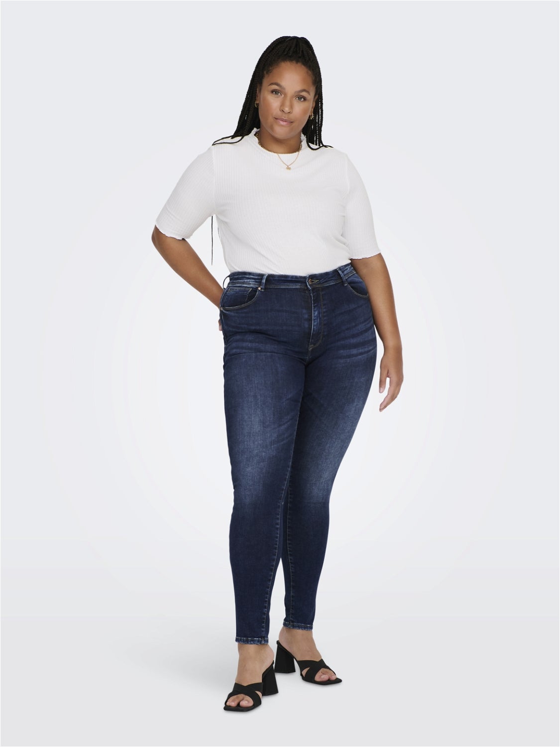 20% Rabatt auf | Fit Skinny CARMaya Reg Shape ONLY® Curvy Jeans