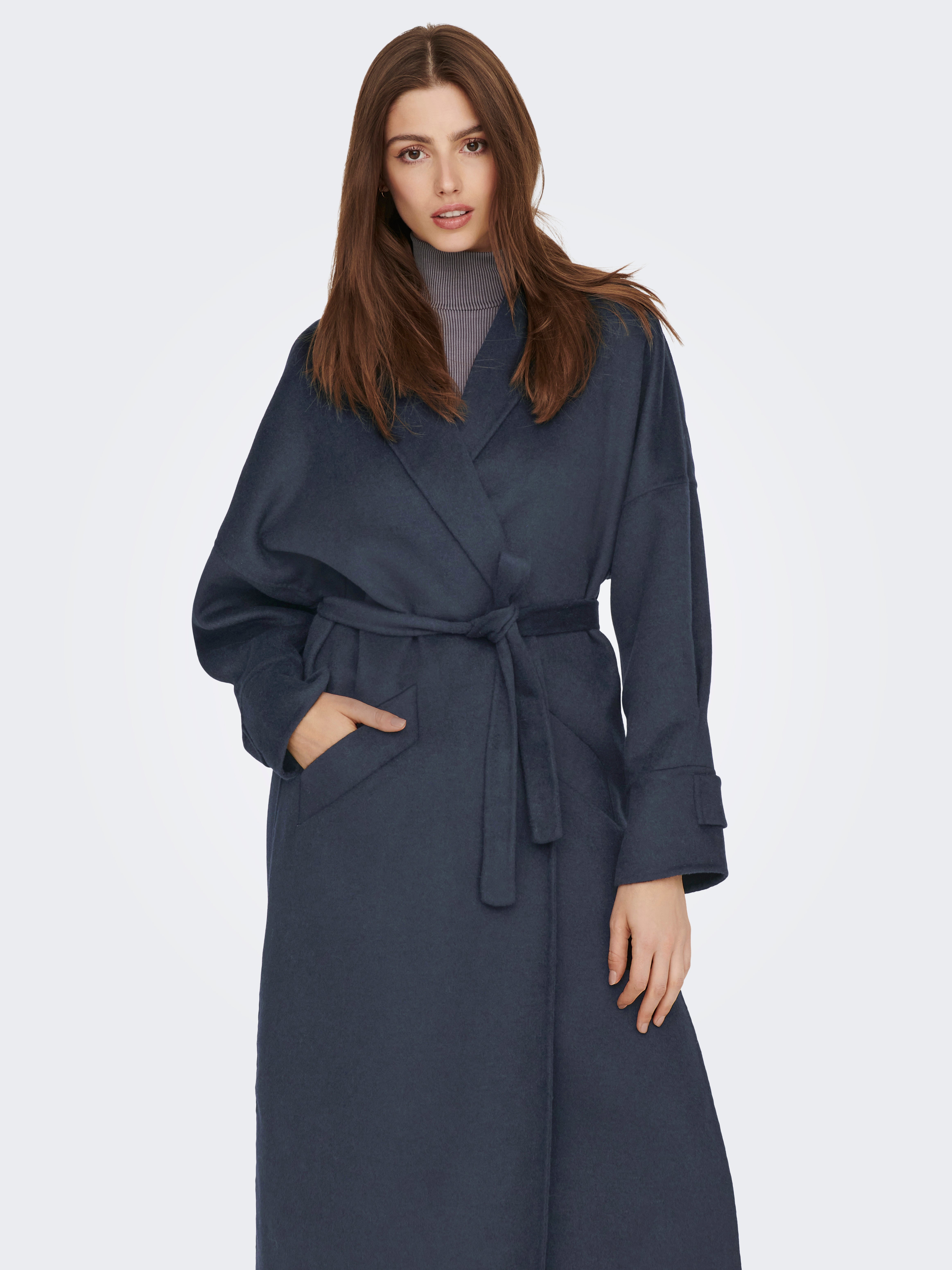 Wool Coat | Medium Blue | ONLY®