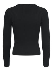 ONLY Round Neck Pullover -Black - 15266063