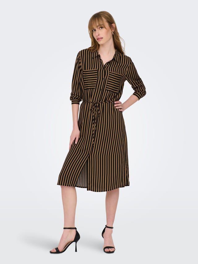 ONLY mini striped Shirt dress - 15266110