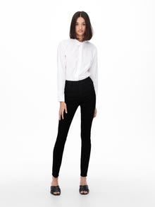 ONLY Skinny Fit High rise Jeans -Black - 15266202