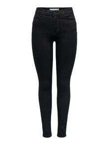 ONLY JDYVega High Push Skinny jeans -Black - 15266296