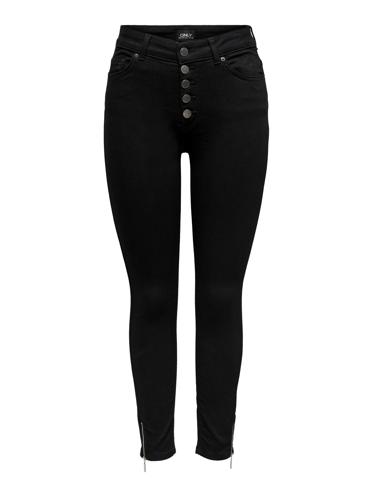 ONLY Petite ONLBobby mid ankle Skinny jeans -Black - 15266305