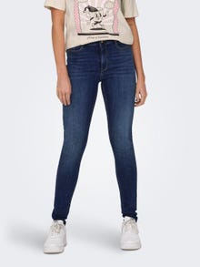 ONLY JDYVega High Push Skinny fit jeans -Dark Blue Denim - 15266307