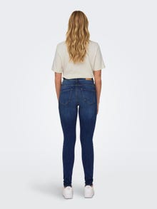 ONLY JDYVega høy push Skinny fit jeans -Dark Blue Denim - 15266307