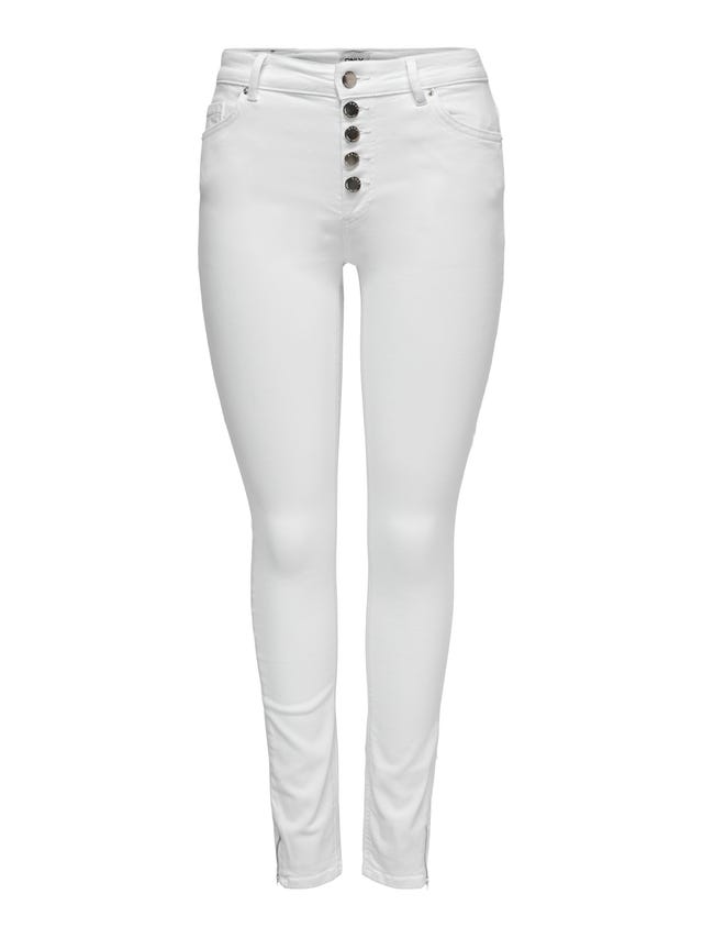 ONLY Skinny Fit Mittlere Taille Jeans - 15266314