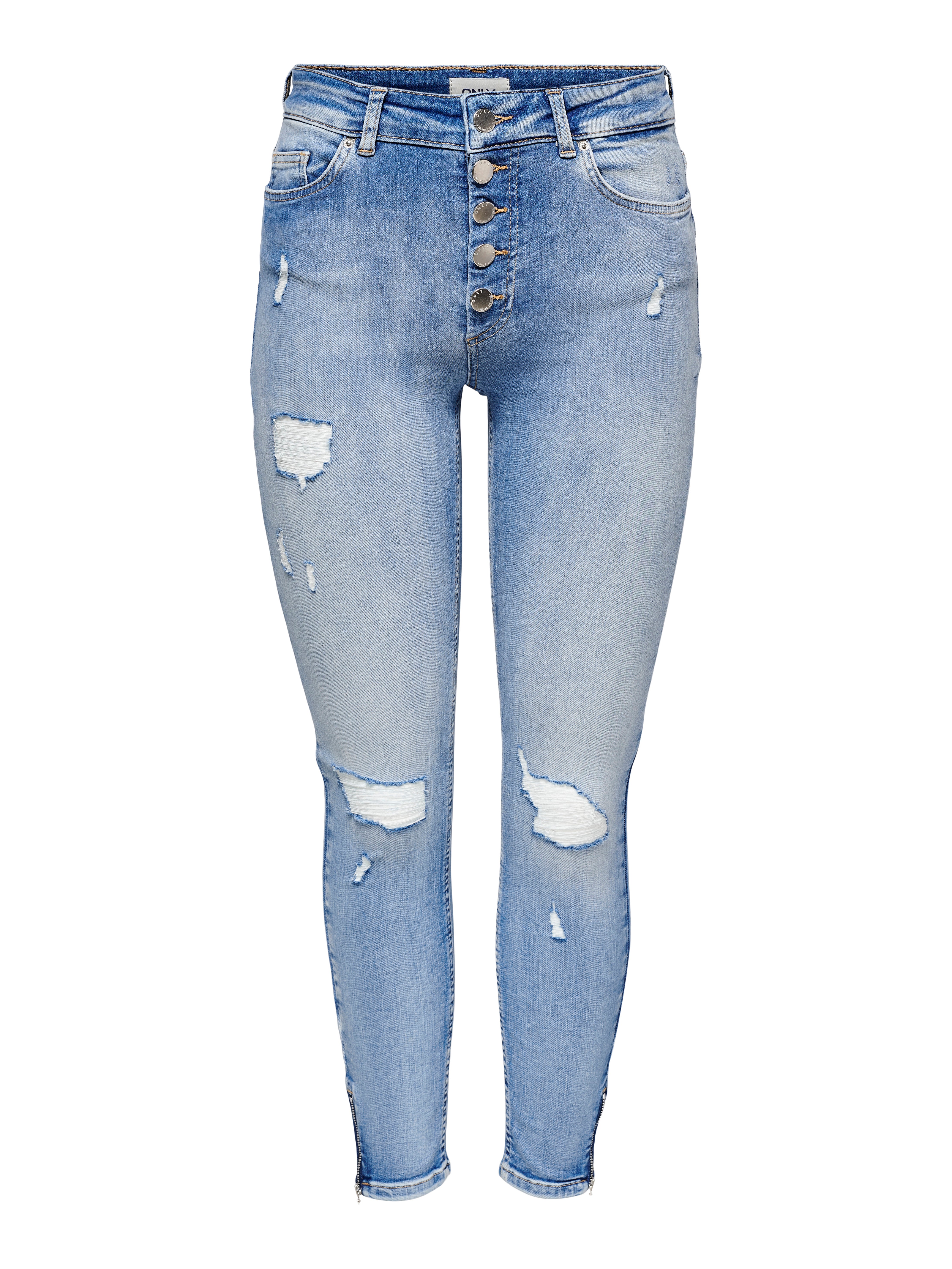 Onlbobby Mittlere Taille Skinny Fit Jeans