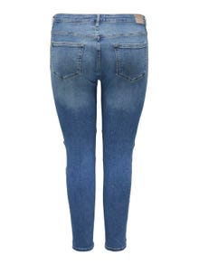 ONLY CARWilly Reg Ankle Skinny Fit Jeans -Light Blue Denim - 15266401