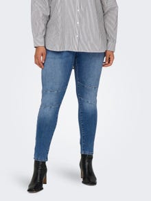 ONLY Skinny Fit Regular waist Jeans -Light Blue Denim - 15266401