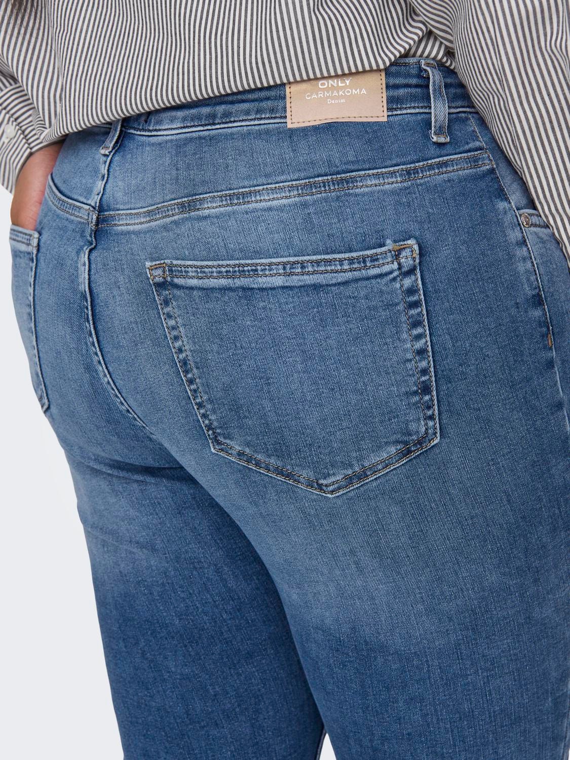 ONLY CARWilly reg ankl Skinny jeans -Light Blue Denim - 15266401