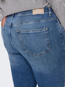 ONLY Skinny Fit Mittlere Taille Jeans -Light Blue Denim - 15266401
