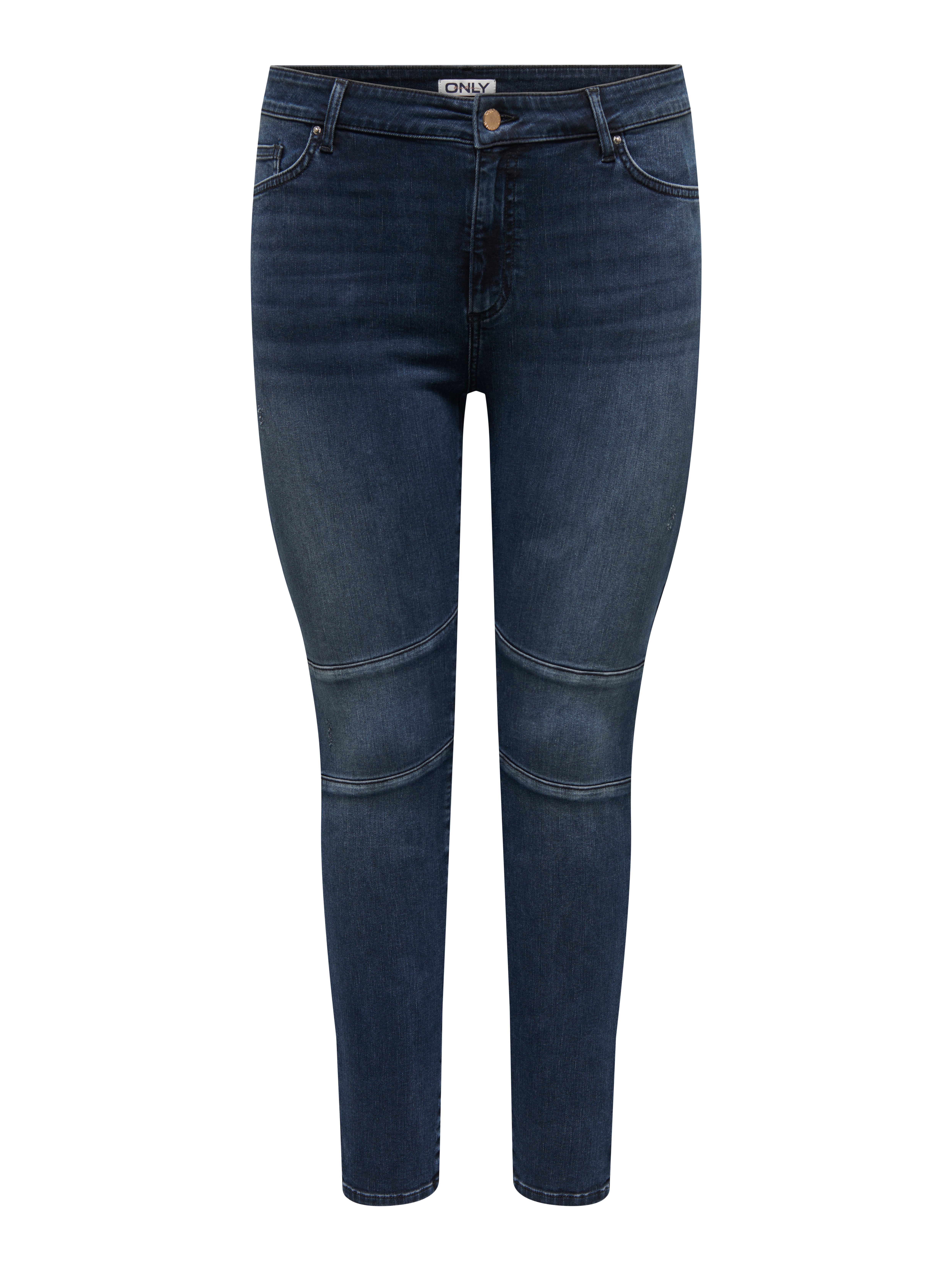 Carwilly Mittlere Taille Skinny Fit Jeans