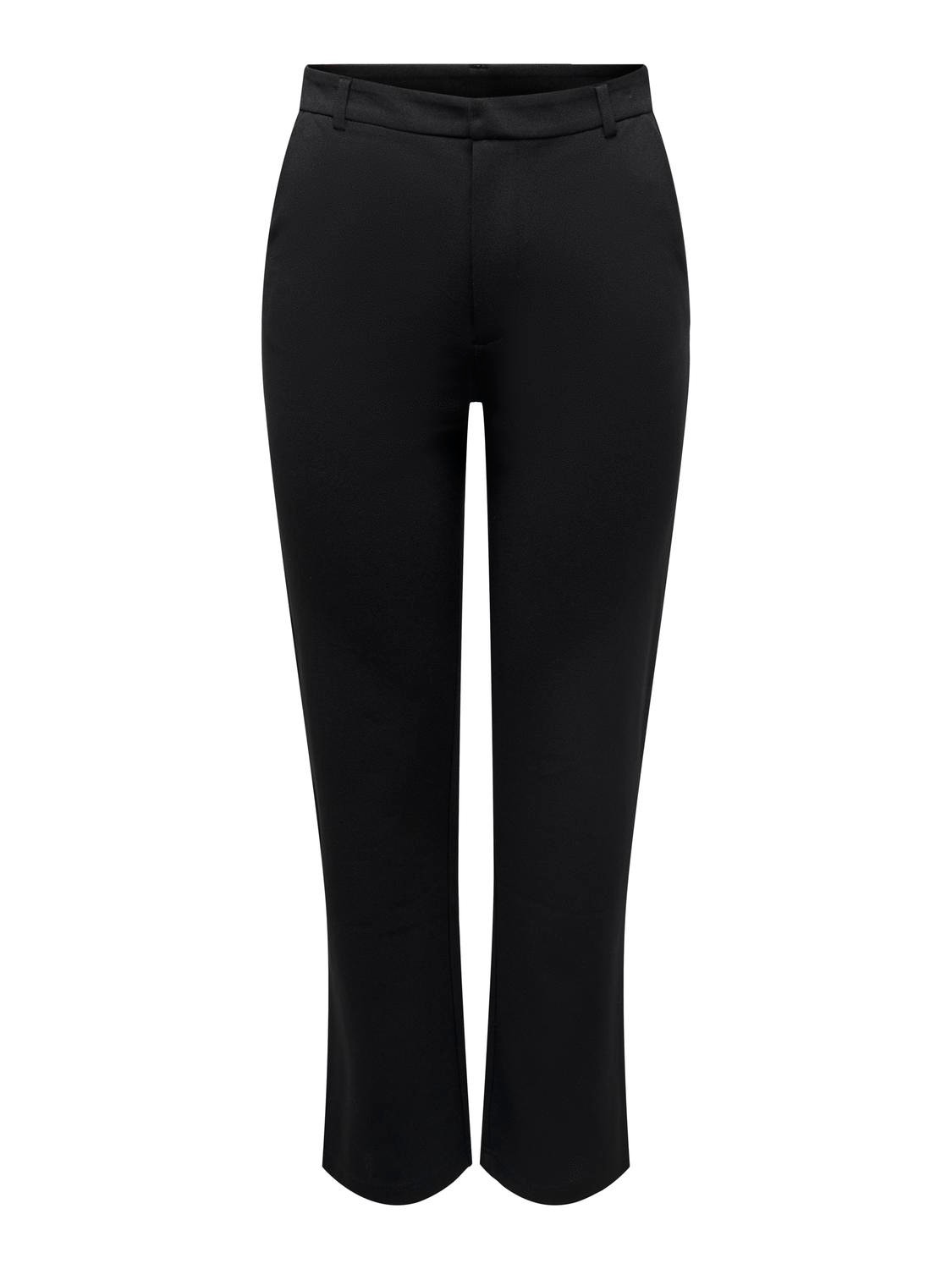 ONLY Straight fitted Trousers -Black - 15266403