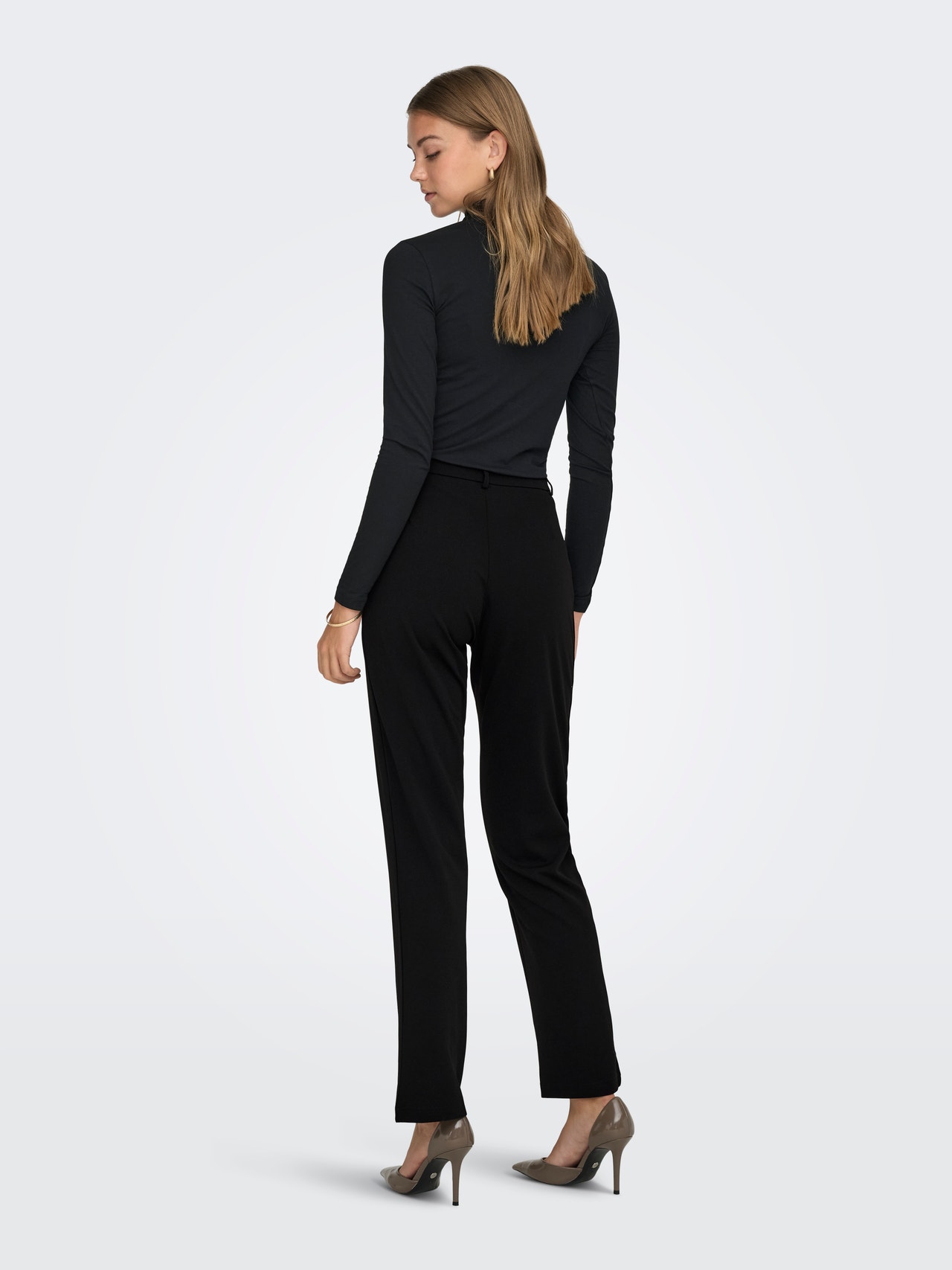 ONLY JDYGEGGO Straight Fit Kalhoty -Black - 15266403