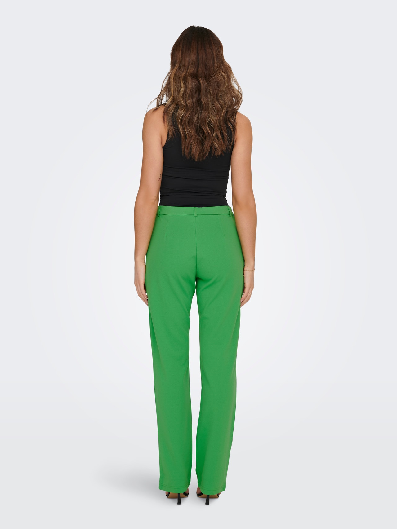 ONLY Straight fit Byxor -Kelly Green - 15266403