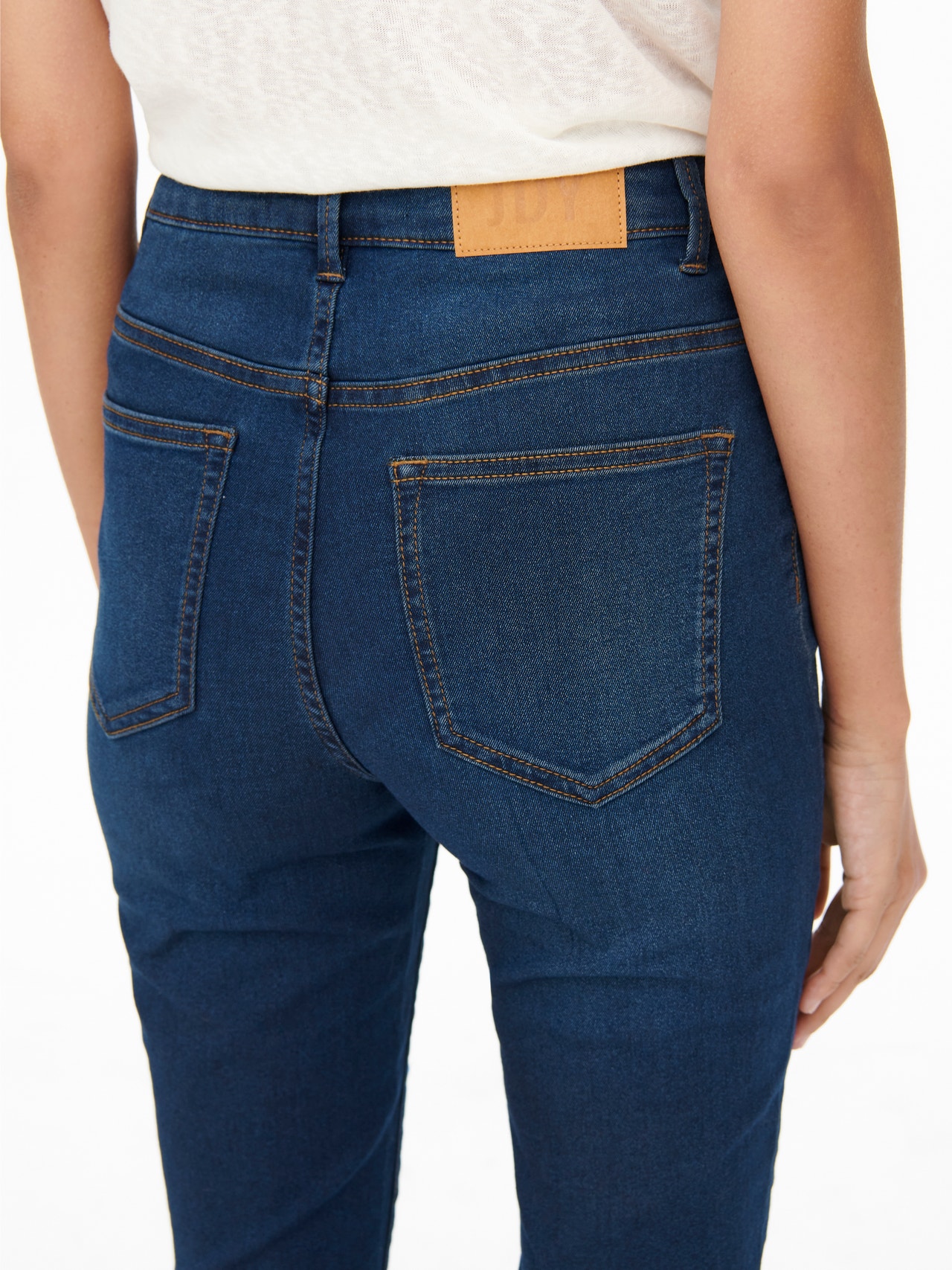 ONLY JDYTulga alto Jeans skinny fit -Dark Blue Denim - 15266427