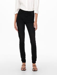 ONLY JDYTulga hög Skinny fit-jeans -Dark Grey Denim - 15266428