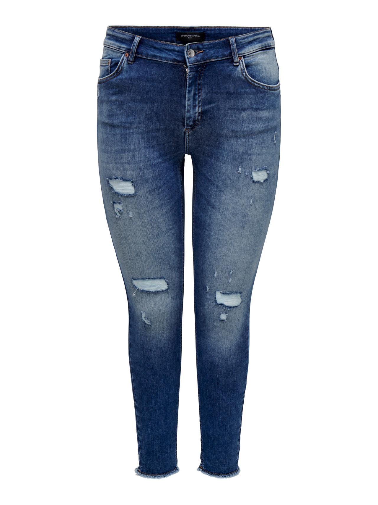 ONLY Jeans Skinny Fit -Dark Blue Denim - 15266440