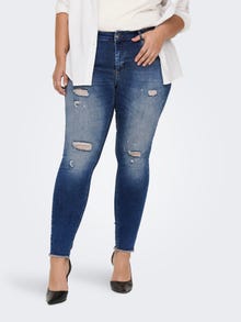 ONLY Jeans Skinny Fit -Dark Blue Denim - 15266440