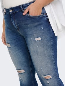 ONLY Skinny Fit Jeans -Dark Blue Denim - 15266440