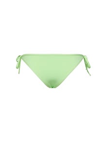 ONLY Avec liens à nouer Bas de bikini -Paradise Green - 15266460