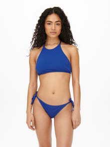 ONLY De escote halter Bikini -Mazarine Blue - 15266465