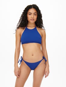 ONLY De escote halter Bikini -Mazarine Blue - 15266465