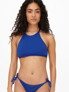 ONLY Halterneck Bikini sæt -Mazarine Blue - 15266465