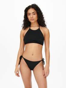ONLY Halterneck Bikini set -Black - 15266465