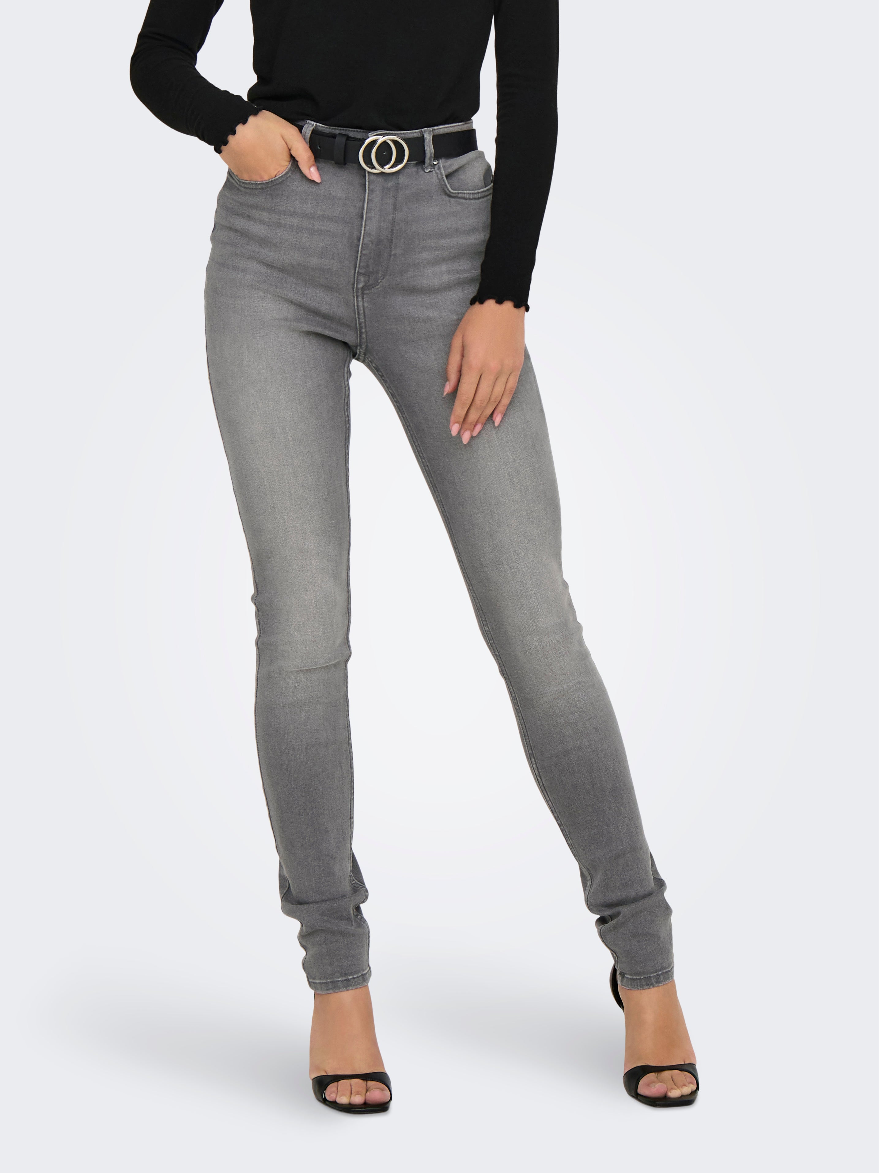 Onlforever Hohe Taille Skinny Fit Jeans