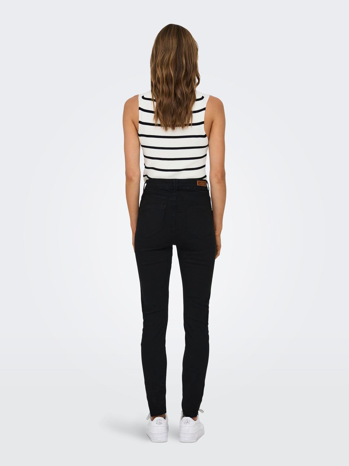 ONLY Skinny trousers -Black - 15266723