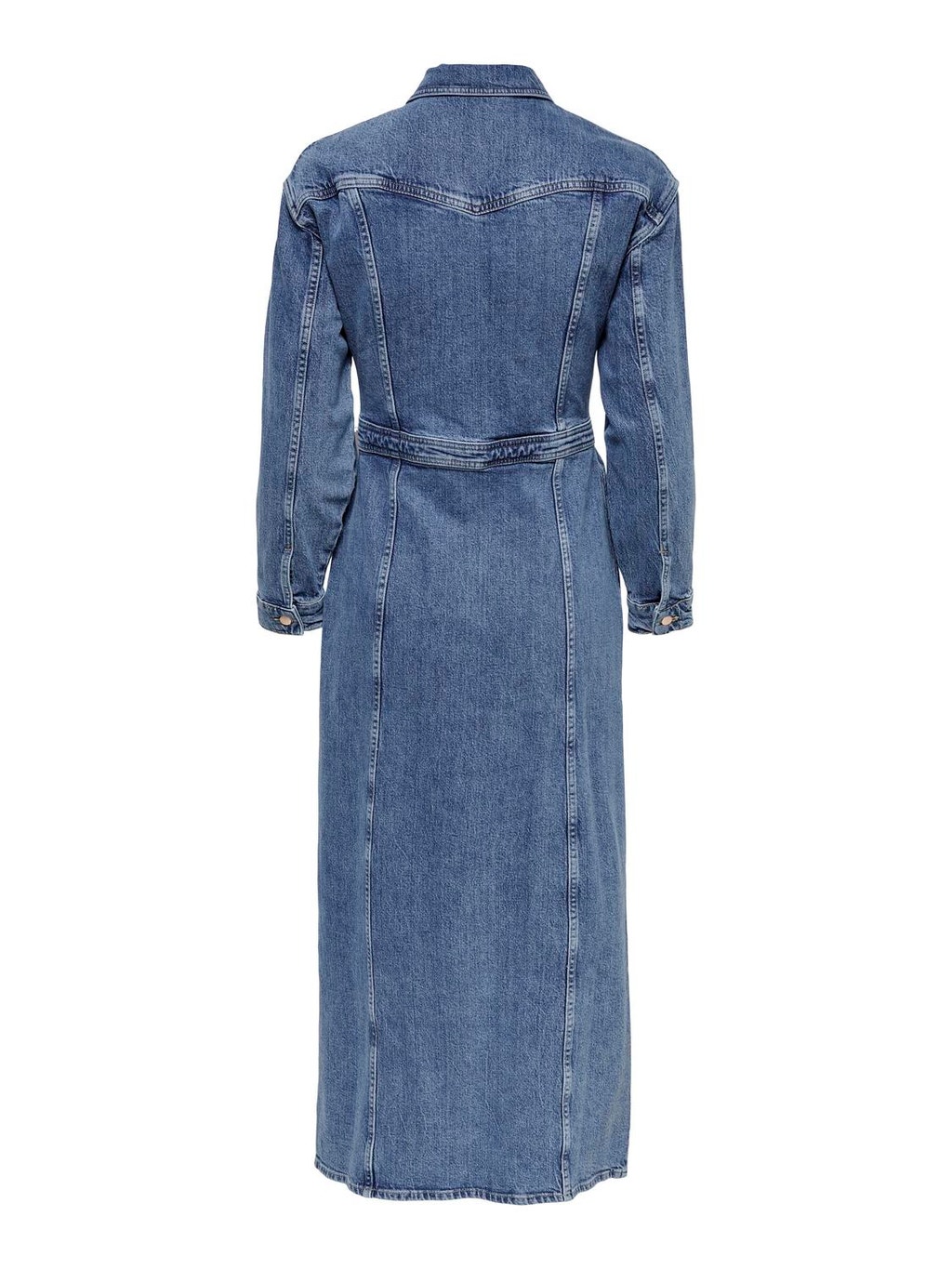 Long stretchy Denim Dress | Medium Blue | ONLY®