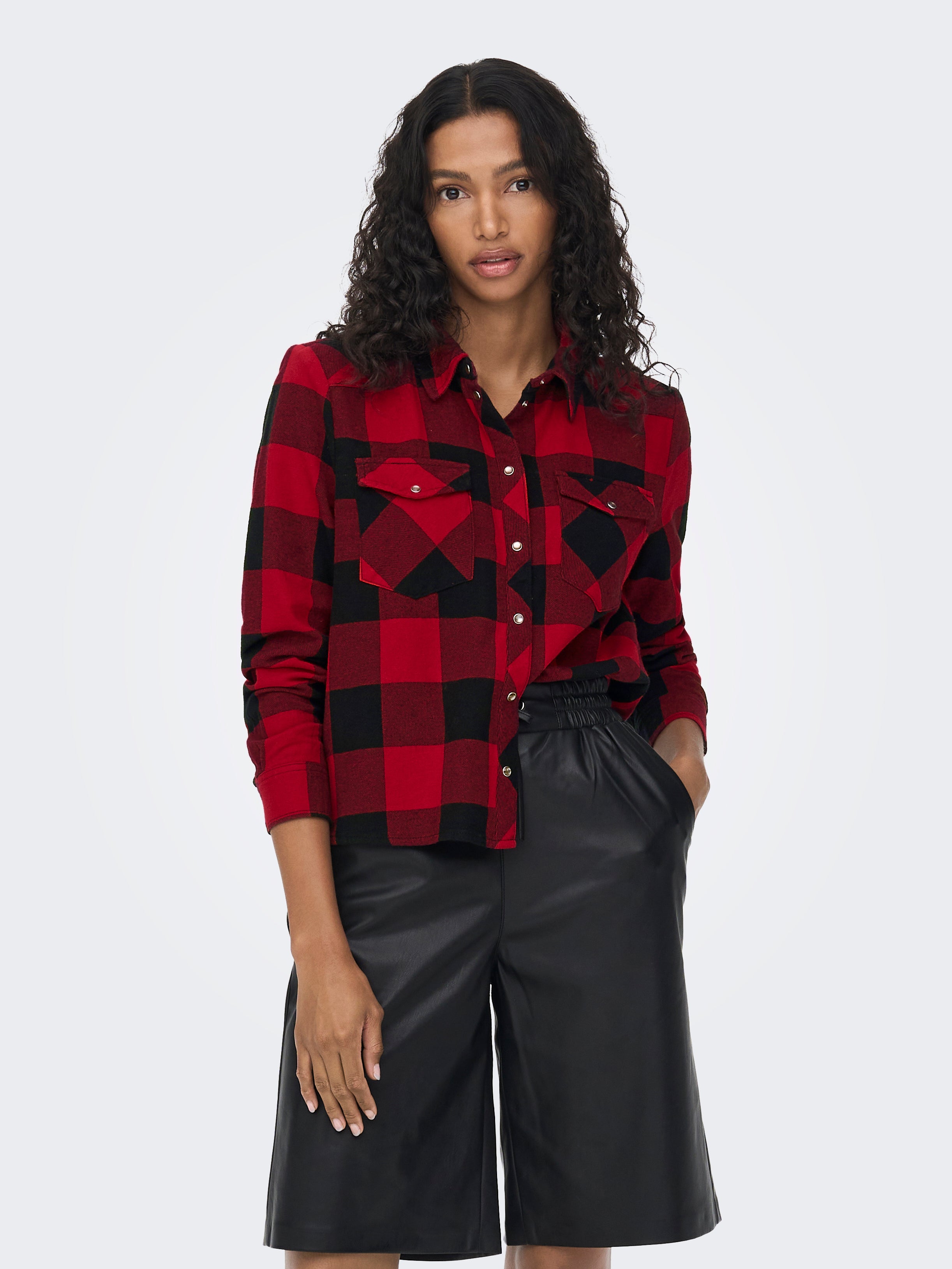diesel red check shirt