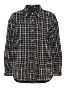 ONLY Regular Fit Shirt collar Shirt -Black - 15267108