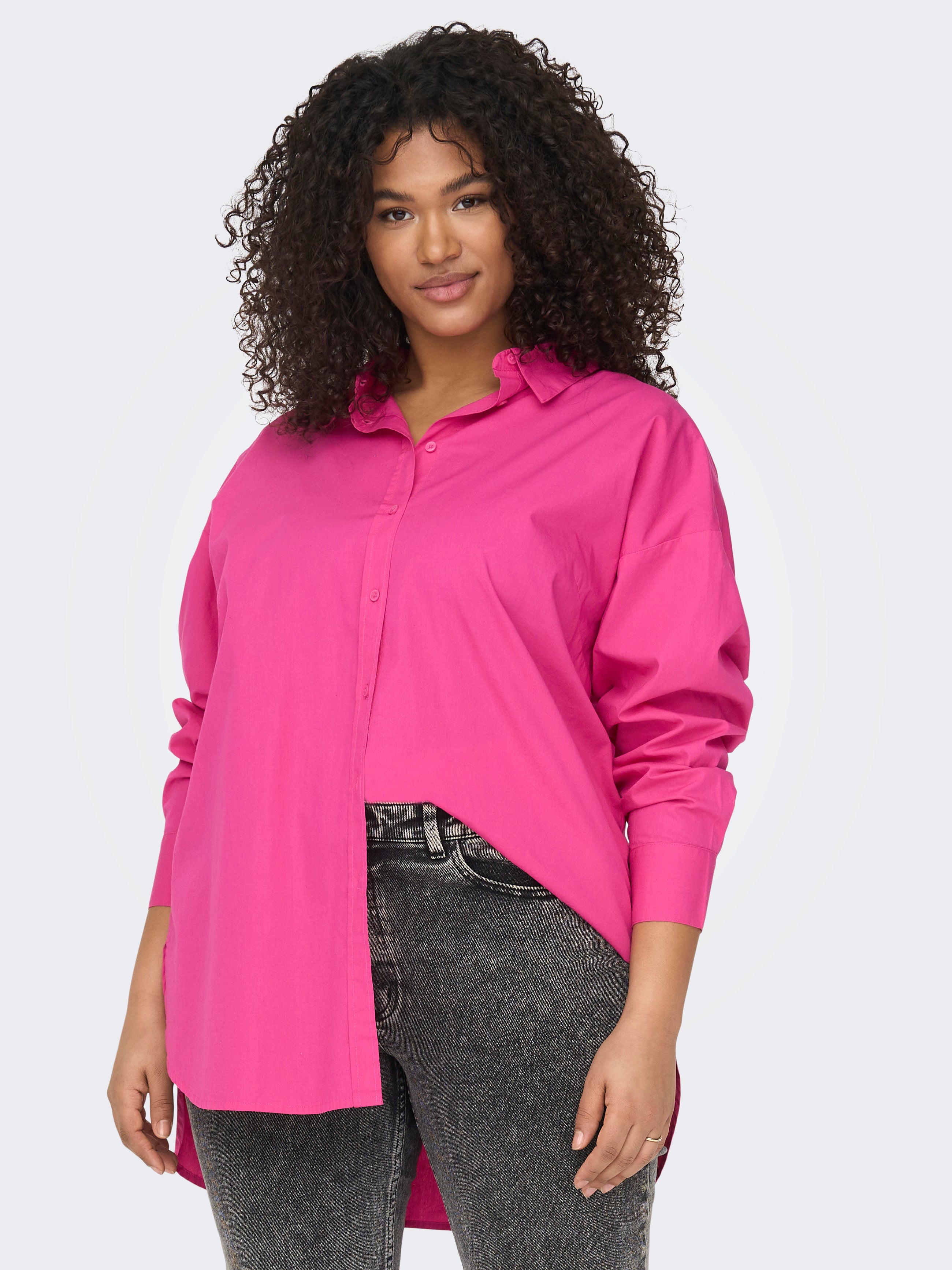 Shirt fuchsia best sale